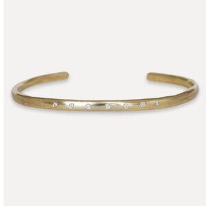 Organic Diamond Cuff